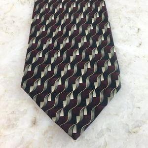 FACETS SILK TIE